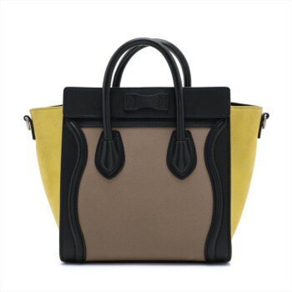 Celine bag leather shoulder handbag Luggage Shopper crossbody